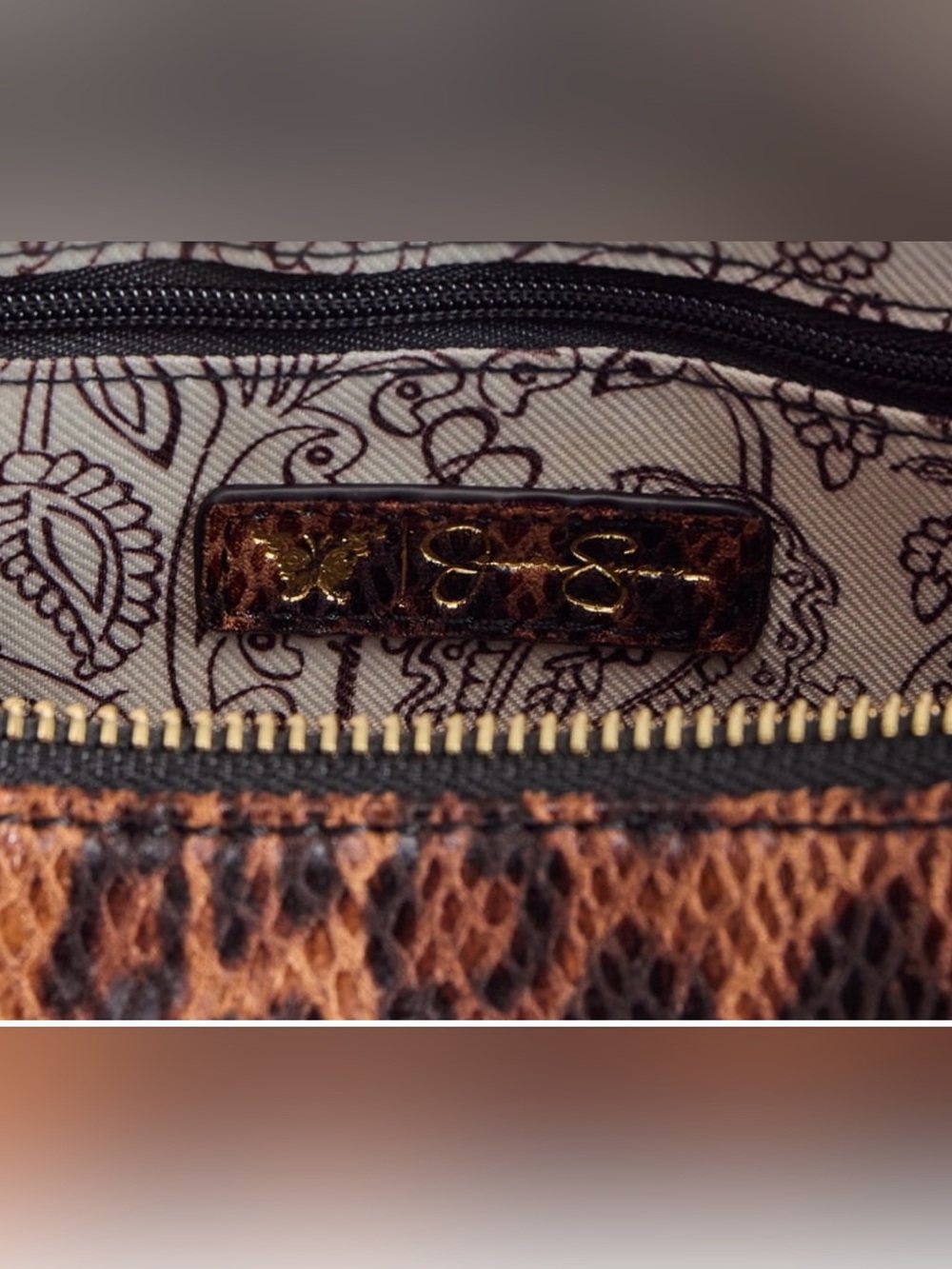 Jessica Simpson’s Roxie Shoulder Handbag - Picture 4 of 4